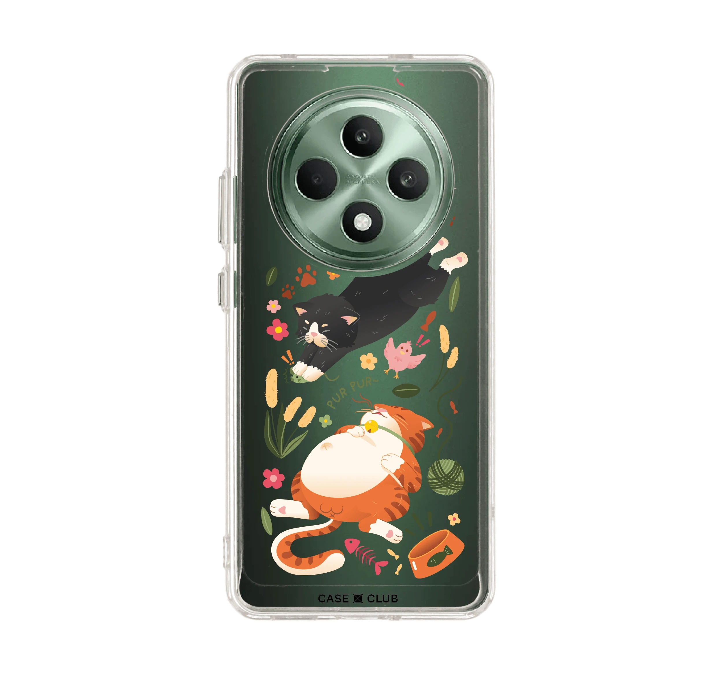 เหมียวตัวกลมกับเพื่อนซี้แมวดำ